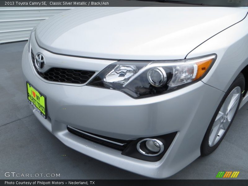 Classic Silver Metallic / Black/Ash 2013 Toyota Camry SE