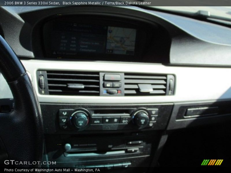 Black Sapphire Metallic / Terra/Black Dakota Leather 2006 BMW 3 Series 330xi Sedan