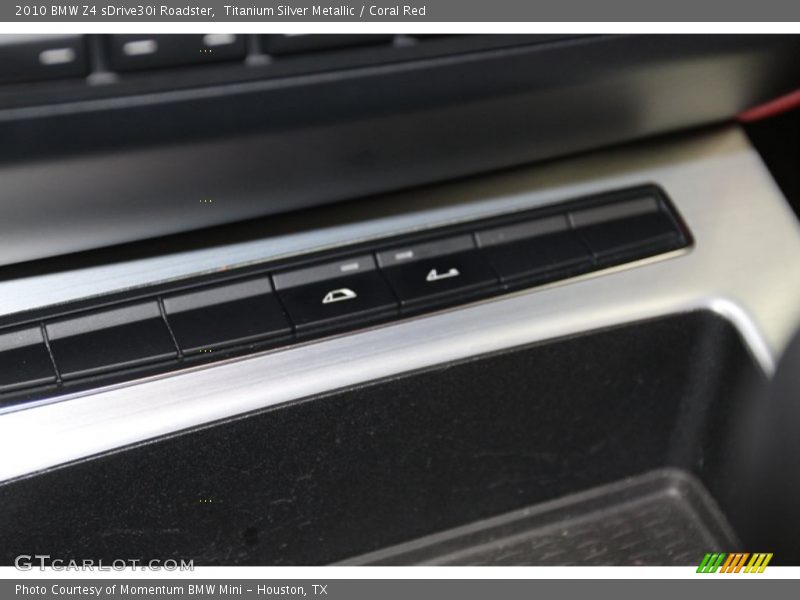 Titanium Silver Metallic / Coral Red 2010 BMW Z4 sDrive30i Roadster