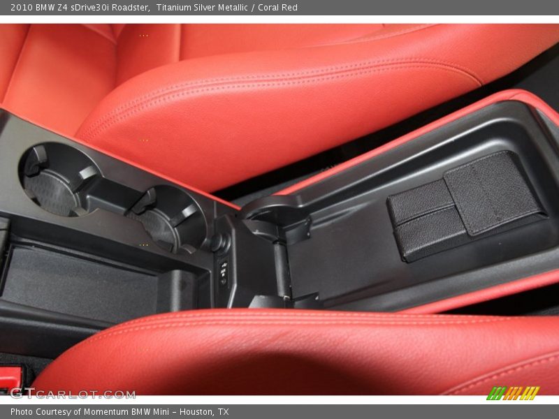 Titanium Silver Metallic / Coral Red 2010 BMW Z4 sDrive30i Roadster