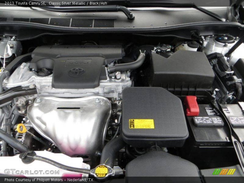Classic Silver Metallic / Black/Ash 2013 Toyota Camry SE