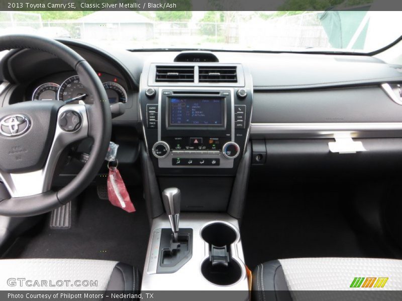 Classic Silver Metallic / Black/Ash 2013 Toyota Camry SE