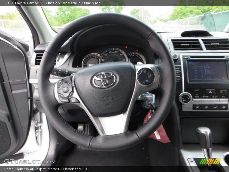 Classic Silver Metallic / Black/Ash 2013 Toyota Camry SE