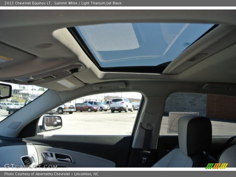 Summit White / Light Titanium/Jet Black 2013 Chevrolet Equinox LT