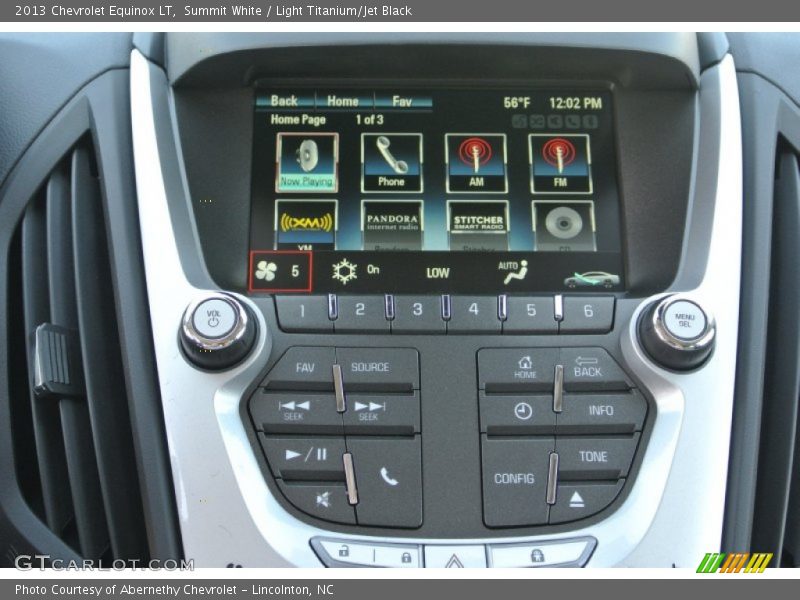 Summit White / Light Titanium/Jet Black 2013 Chevrolet Equinox LT