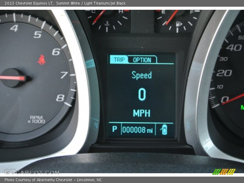 Summit White / Light Titanium/Jet Black 2013 Chevrolet Equinox LT