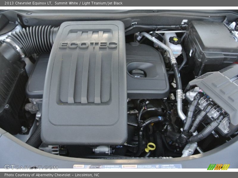 Summit White / Light Titanium/Jet Black 2013 Chevrolet Equinox LT