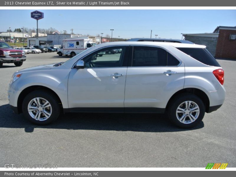 Silver Ice Metallic / Light Titanium/Jet Black 2013 Chevrolet Equinox LTZ