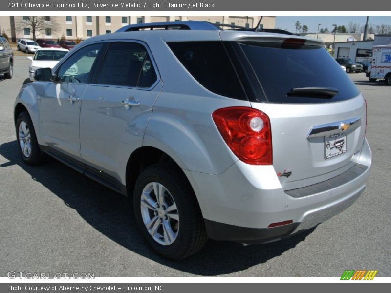 Silver Ice Metallic / Light Titanium/Jet Black 2013 Chevrolet Equinox LTZ