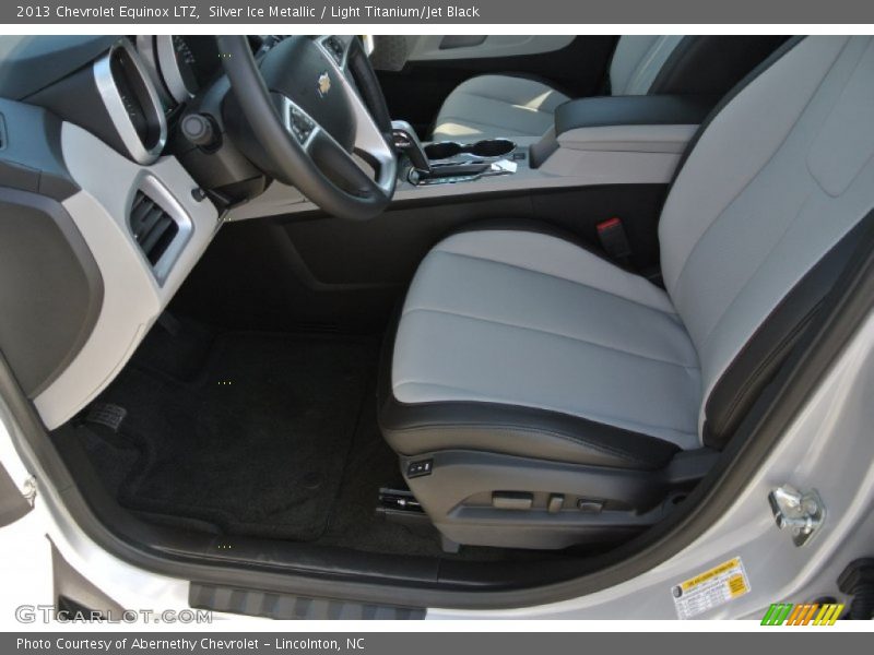 Silver Ice Metallic / Light Titanium/Jet Black 2013 Chevrolet Equinox LTZ