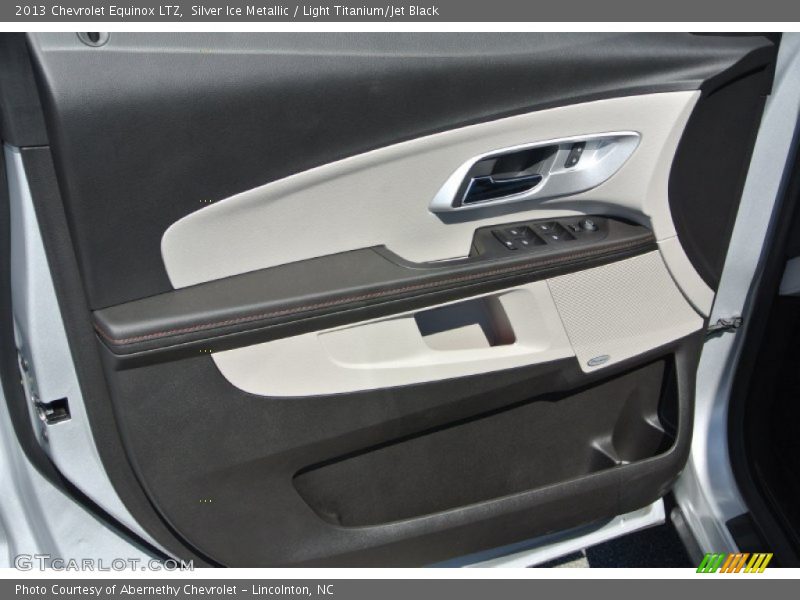 Silver Ice Metallic / Light Titanium/Jet Black 2013 Chevrolet Equinox LTZ