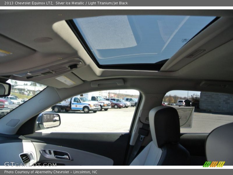 Silver Ice Metallic / Light Titanium/Jet Black 2013 Chevrolet Equinox LTZ
