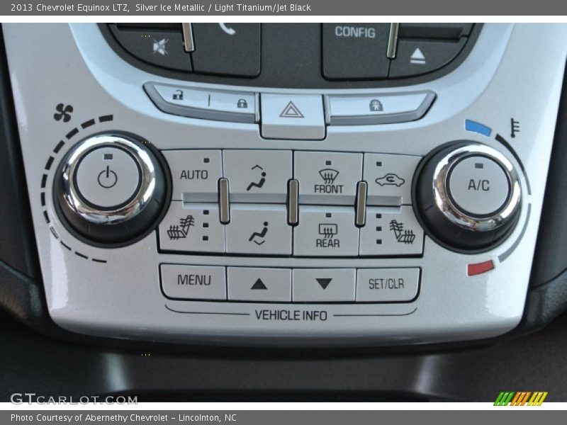 Silver Ice Metallic / Light Titanium/Jet Black 2013 Chevrolet Equinox LTZ