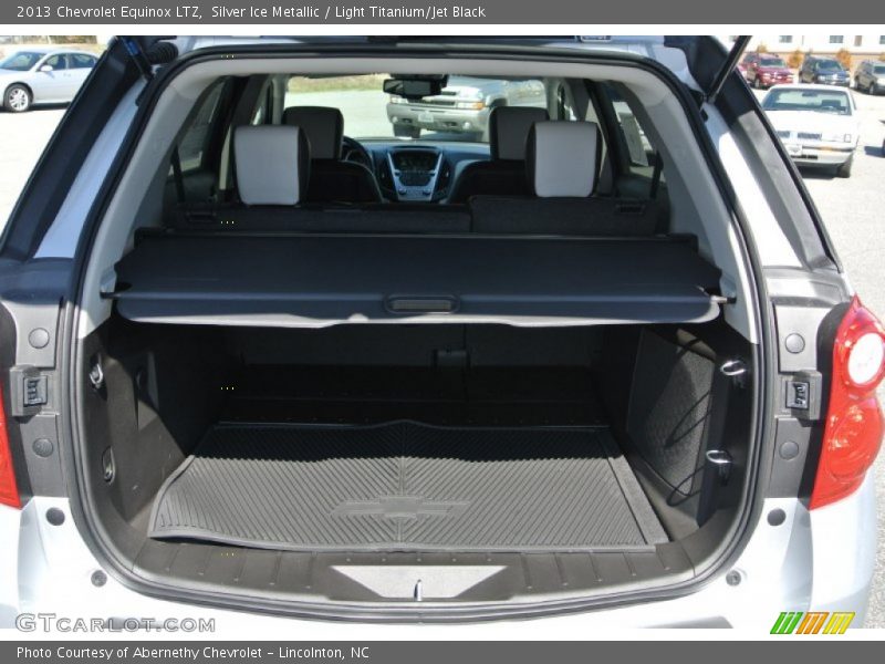 Silver Ice Metallic / Light Titanium/Jet Black 2013 Chevrolet Equinox LTZ