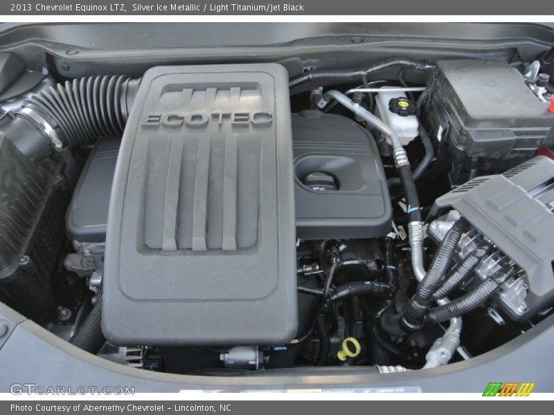 Silver Ice Metallic / Light Titanium/Jet Black 2013 Chevrolet Equinox LTZ