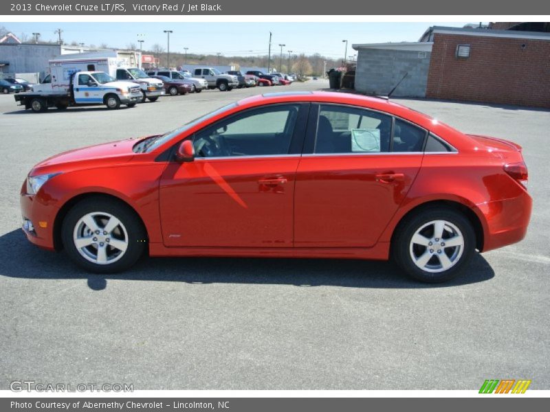 Victory Red / Jet Black 2013 Chevrolet Cruze LT/RS