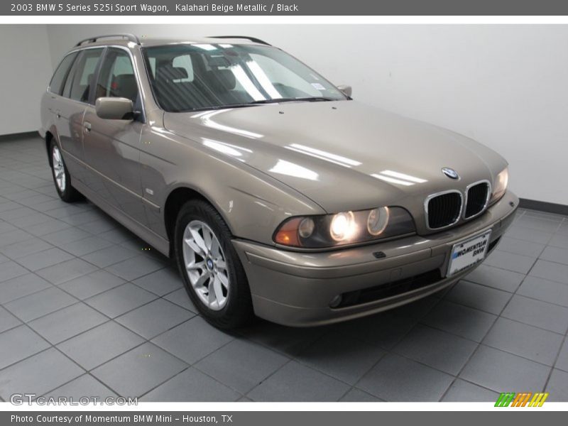 Kalahari Beige Metallic / Black 2003 BMW 5 Series 525i Sport Wagon
