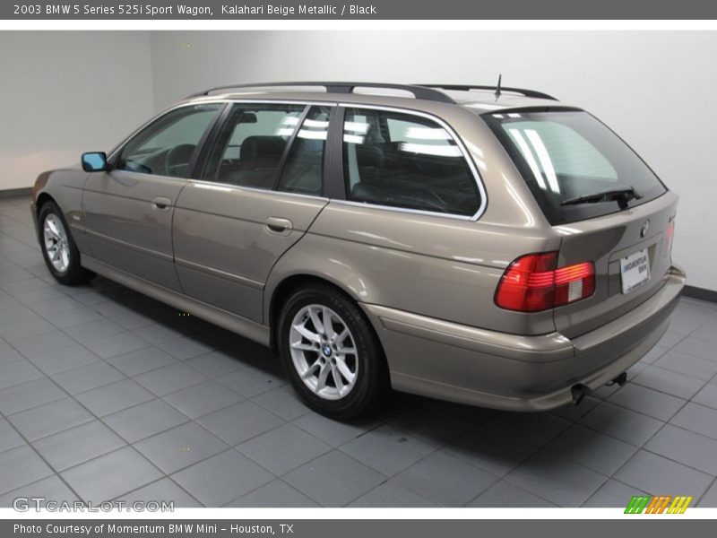 Kalahari Beige Metallic / Black 2003 BMW 5 Series 525i Sport Wagon