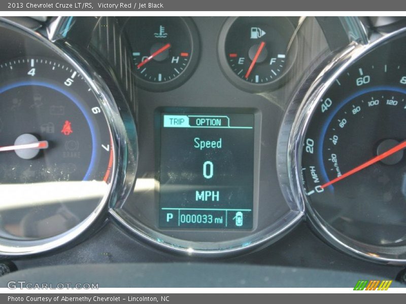 Victory Red / Jet Black 2013 Chevrolet Cruze LT/RS