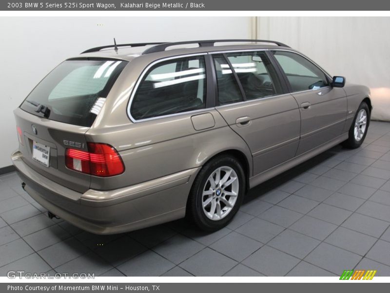 Kalahari Beige Metallic / Black 2003 BMW 5 Series 525i Sport Wagon