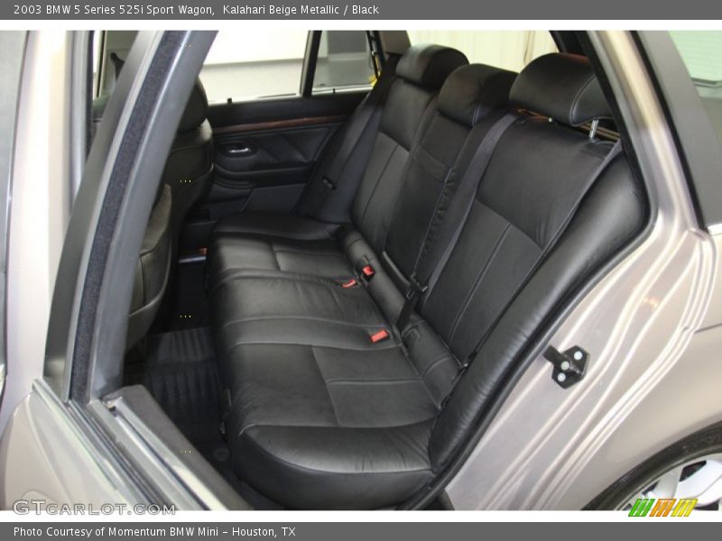 Rear Seat of 2003 5 Series 525i Sport Wagon