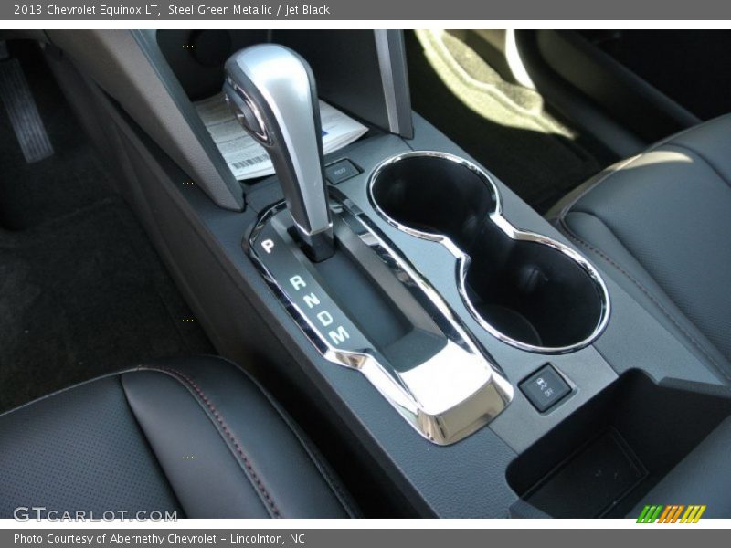 Steel Green Metallic / Jet Black 2013 Chevrolet Equinox LT