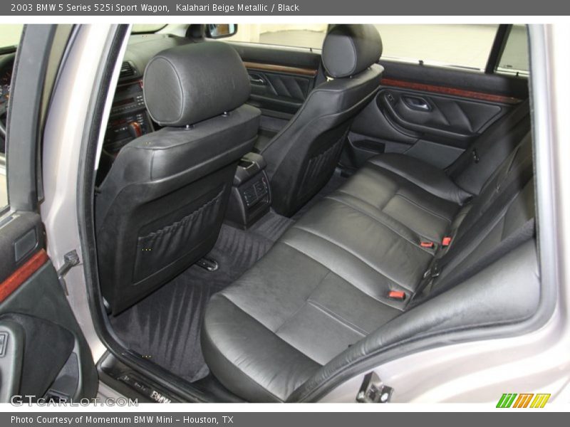Rear Seat of 2003 5 Series 525i Sport Wagon