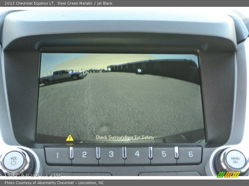 Steel Green Metallic / Jet Black 2013 Chevrolet Equinox LT
