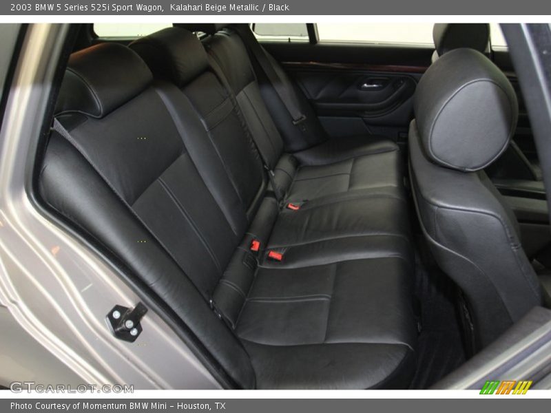 Rear Seat of 2003 5 Series 525i Sport Wagon