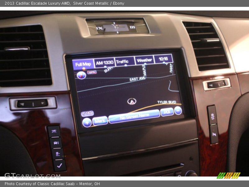 Silver Coast Metallic / Ebony 2013 Cadillac Escalade Luxury AWD