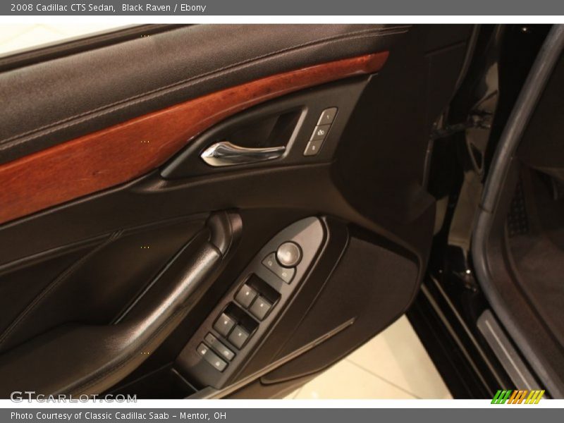 Black Raven / Ebony 2008 Cadillac CTS Sedan