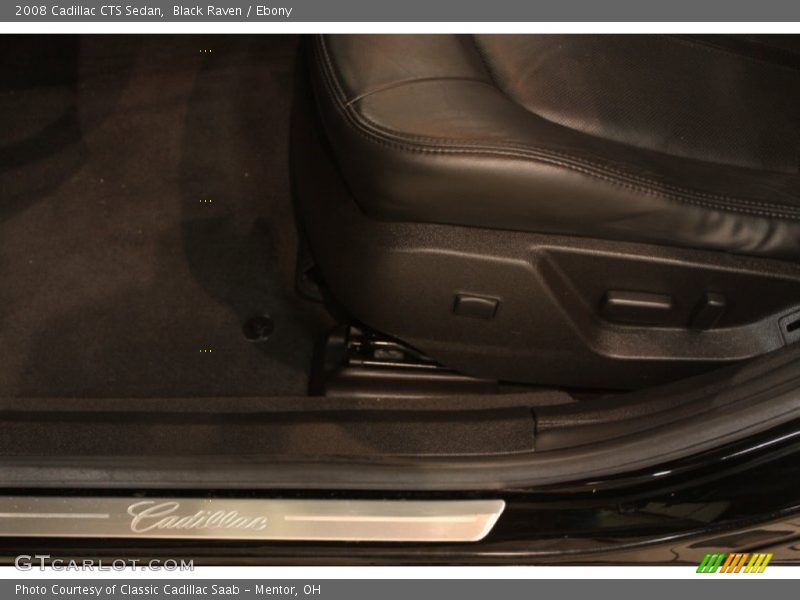 Black Raven / Ebony 2008 Cadillac CTS Sedan