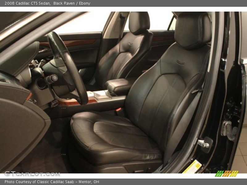  2008 CTS Sedan Ebony Interior
