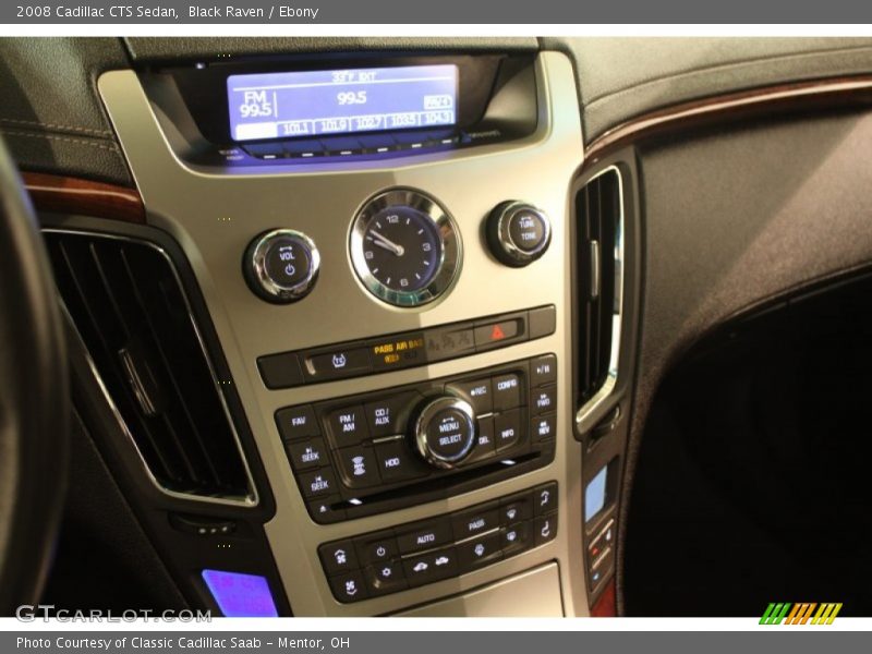 Black Raven / Ebony 2008 Cadillac CTS Sedan