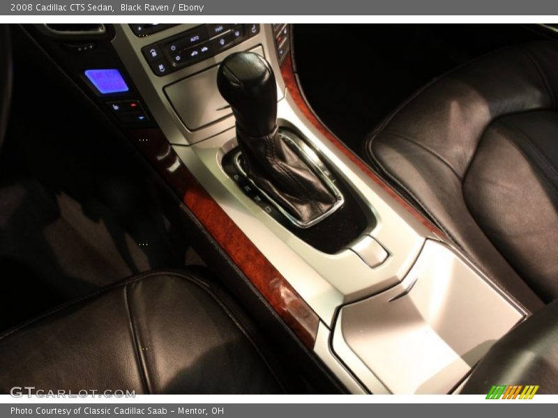 Black Raven / Ebony 2008 Cadillac CTS Sedan