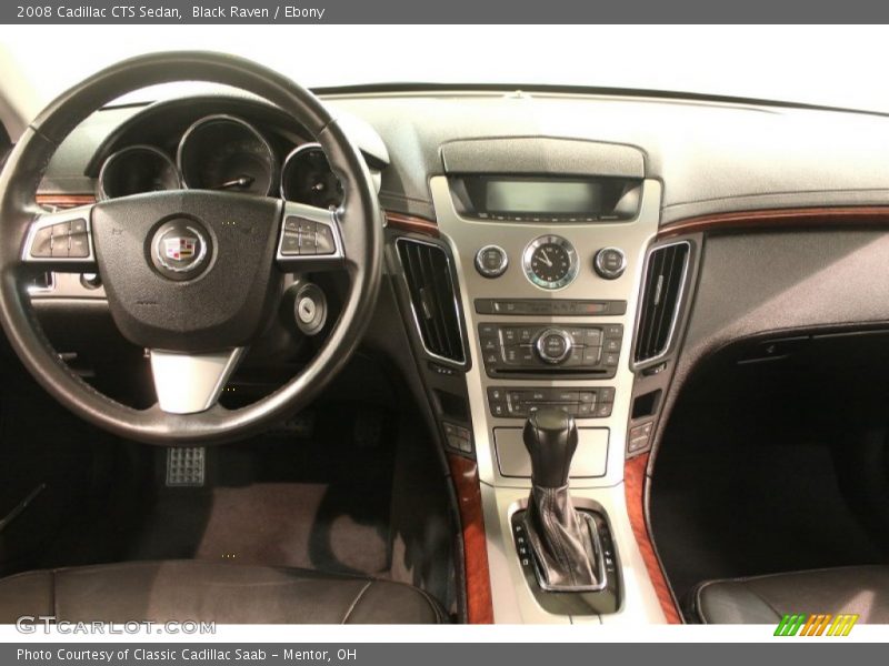 Black Raven / Ebony 2008 Cadillac CTS Sedan