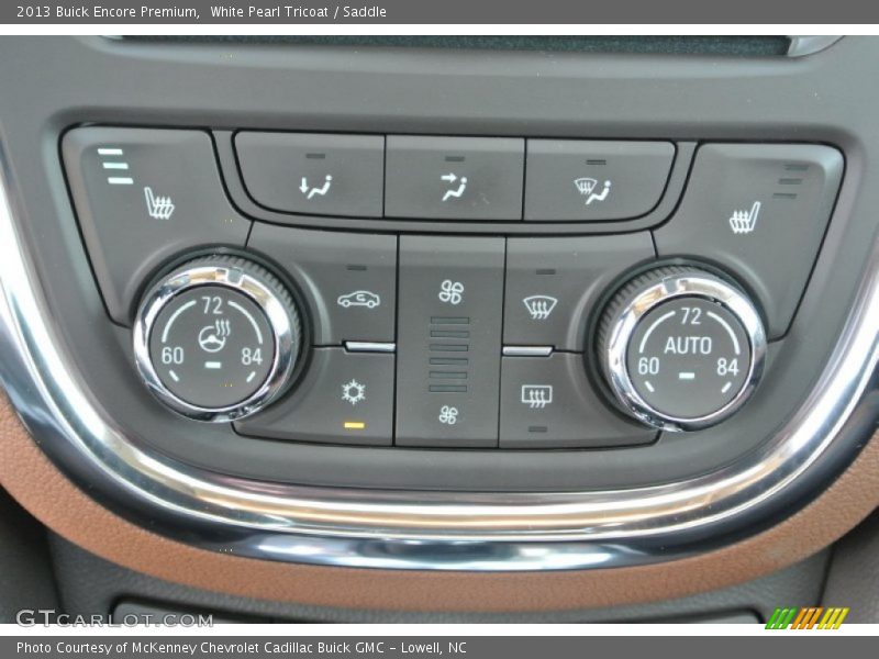 Controls of 2013 Encore Premium