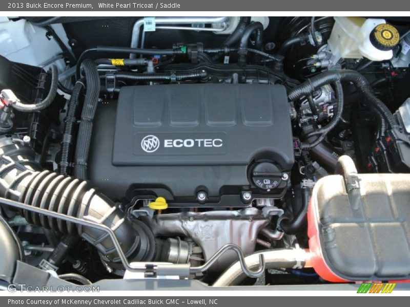  2013 Encore Premium Engine - 1.4 Liter ECOTEC Turbocharged DOHC 16-Valve VVT 4 Cylinder