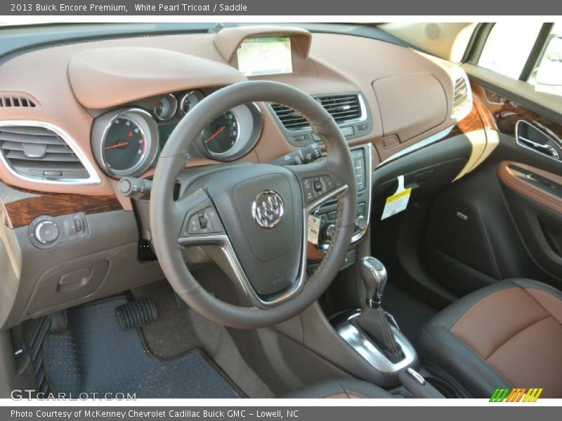 Dashboard of 2013 Encore Premium