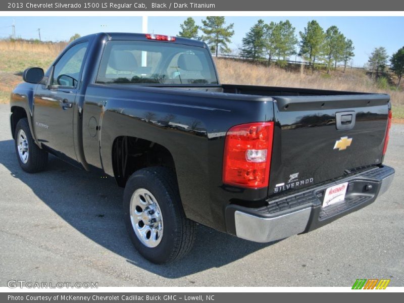 Black / Dark Titanium 2013 Chevrolet Silverado 1500 LS Regular Cab