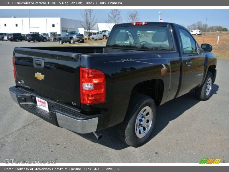 Black / Dark Titanium 2013 Chevrolet Silverado 1500 LS Regular Cab