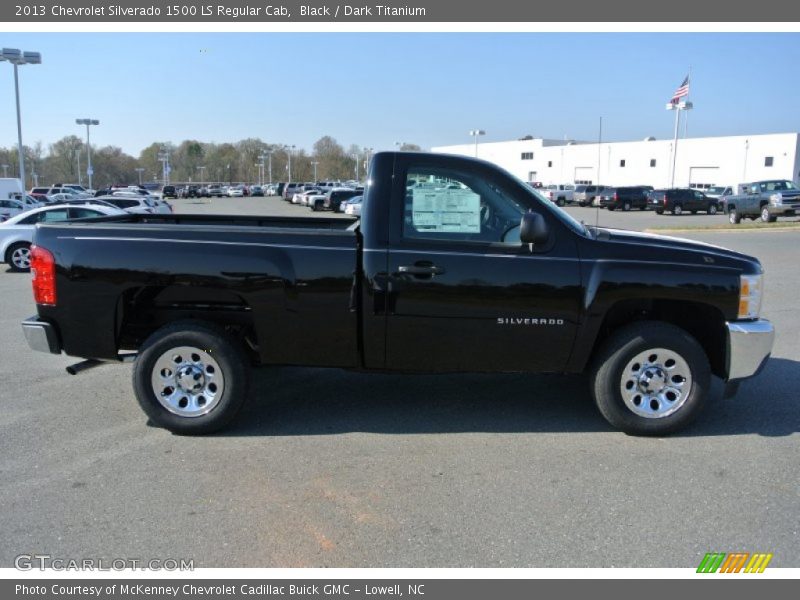 Black / Dark Titanium 2013 Chevrolet Silverado 1500 LS Regular Cab