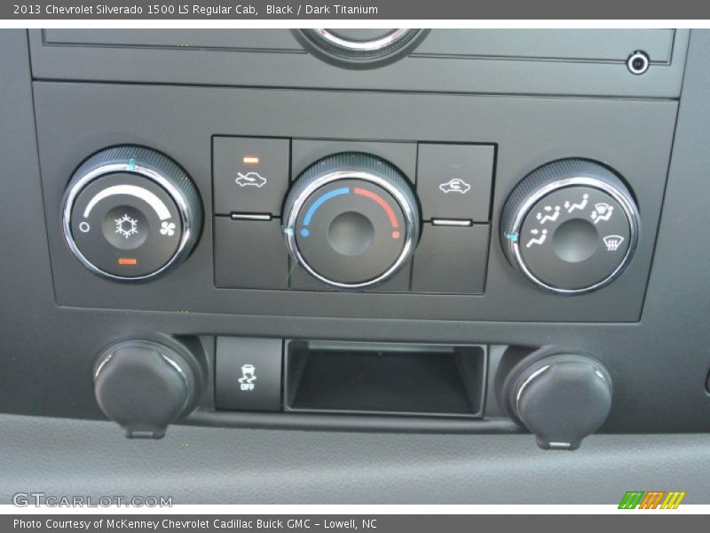 Black / Dark Titanium 2013 Chevrolet Silverado 1500 LS Regular Cab