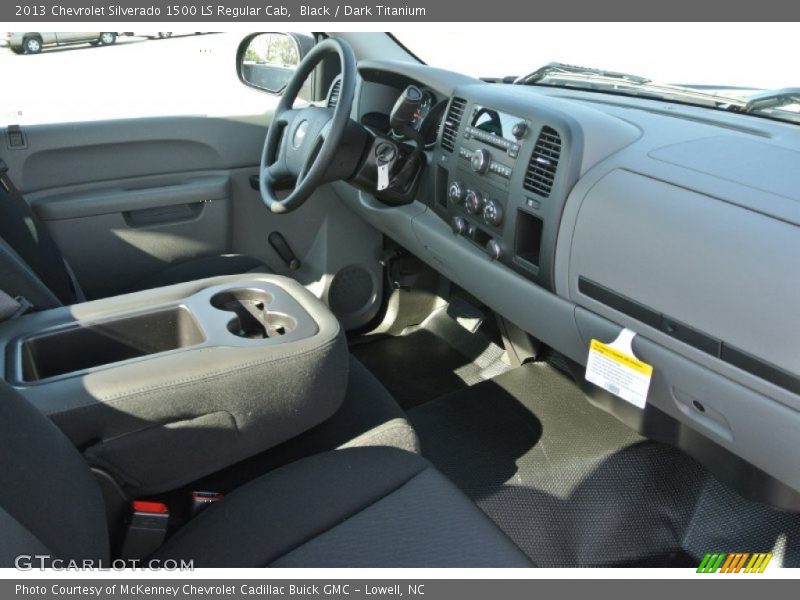 Black / Dark Titanium 2013 Chevrolet Silverado 1500 LS Regular Cab