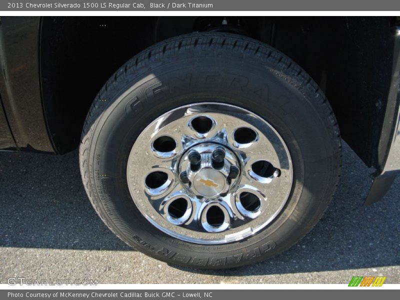 Black / Dark Titanium 2013 Chevrolet Silverado 1500 LS Regular Cab