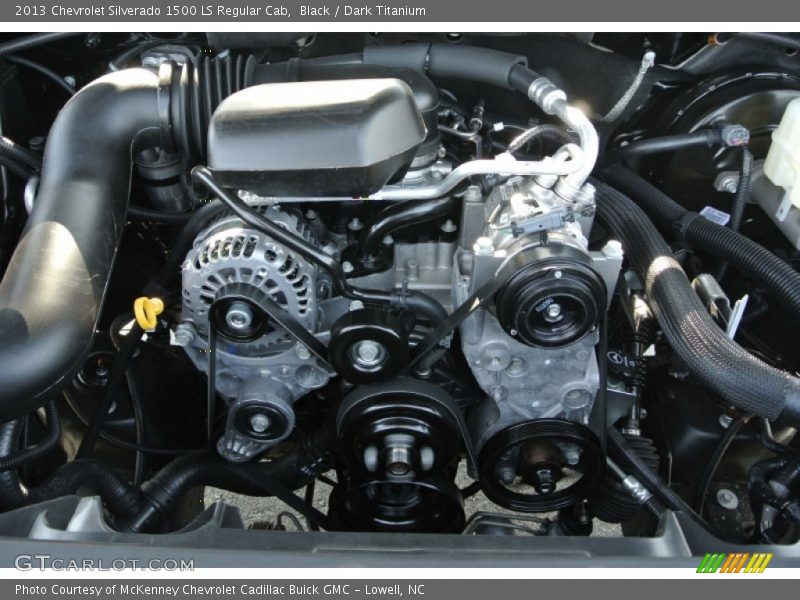 Black / Dark Titanium 2013 Chevrolet Silverado 1500 LS Regular Cab