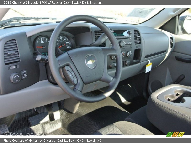 Black / Dark Titanium 2013 Chevrolet Silverado 1500 LS Regular Cab