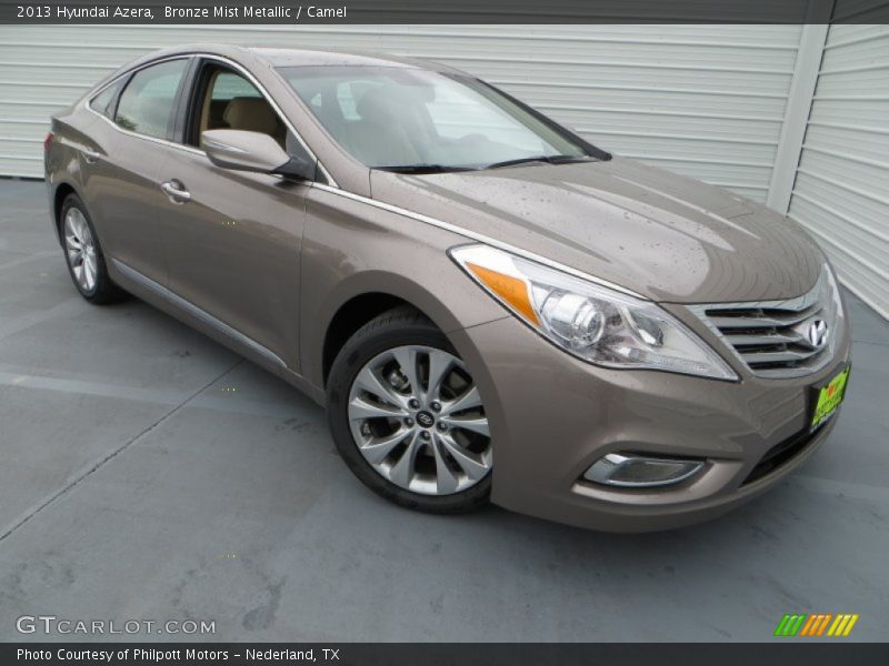 Bronze Mist Metallic / Camel 2013 Hyundai Azera