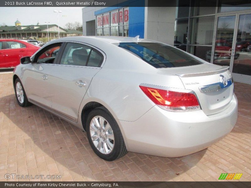 Quicksilver Metallic / Ebony 2013 Buick LaCrosse FWD