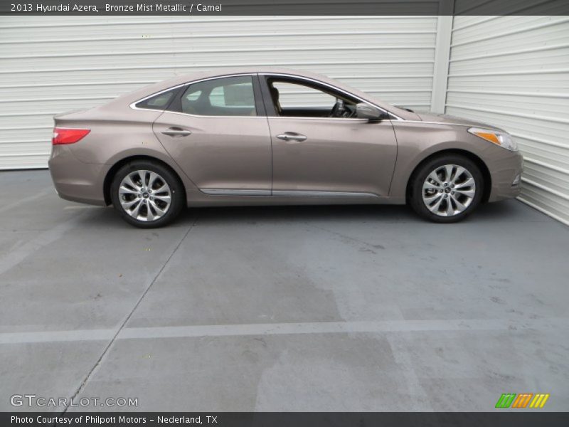Bronze Mist Metallic / Camel 2013 Hyundai Azera